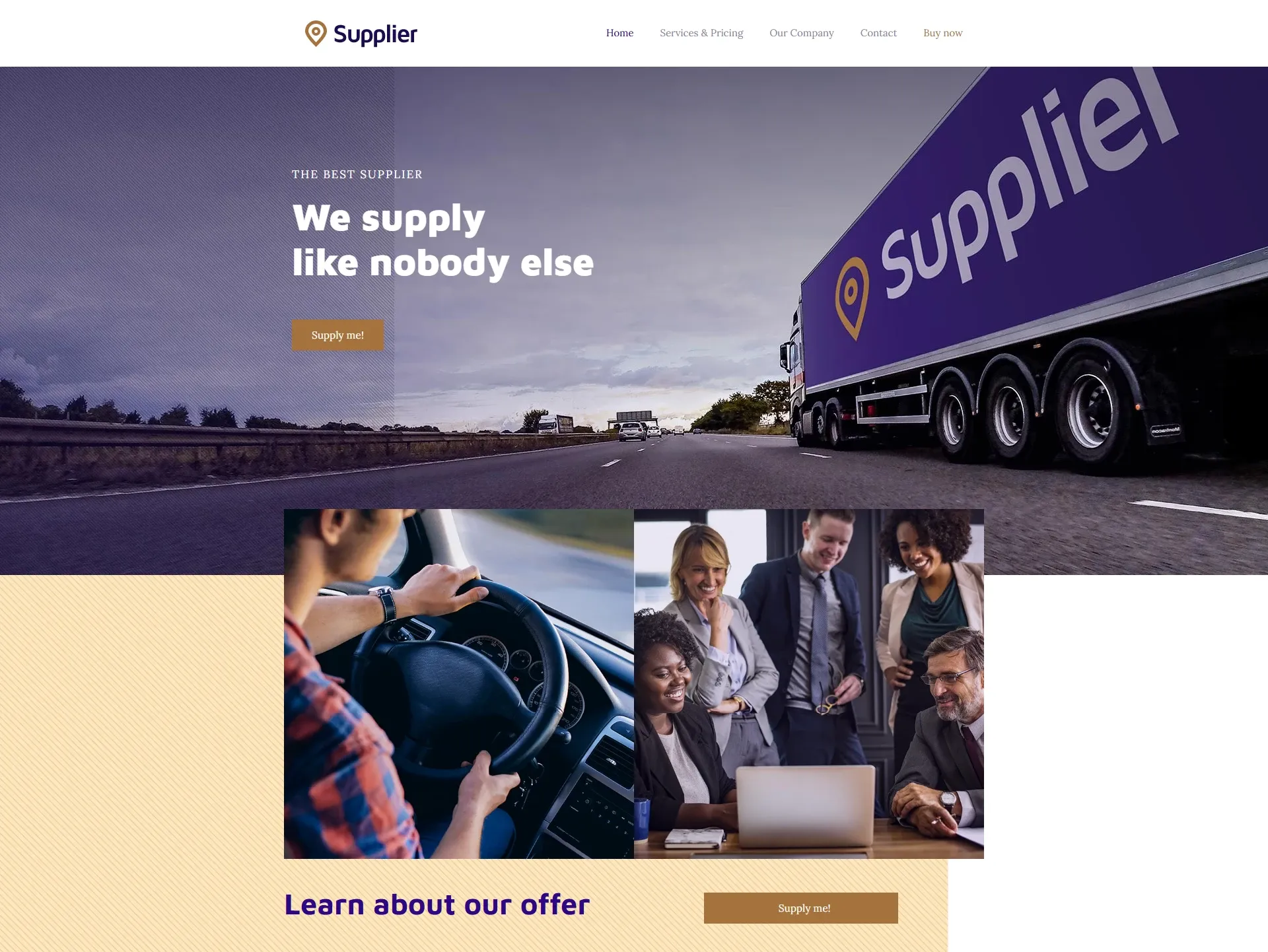 物流运输供应商网站